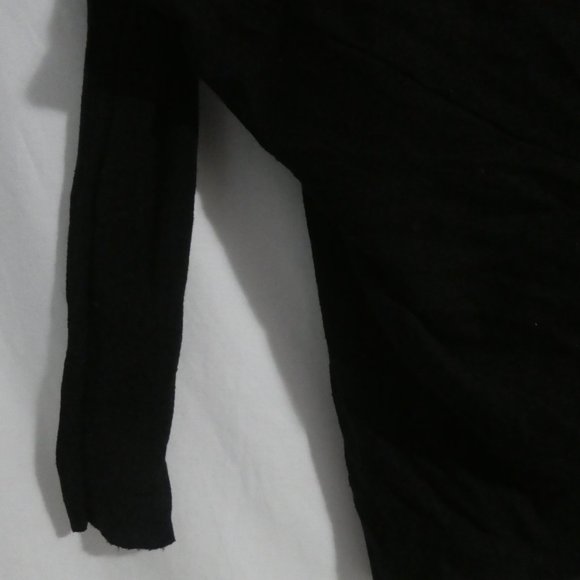 REITMANS | large | Sheer Black Knit Poncho / Shawl With Sleeves | GUC - Picture 8 of 16